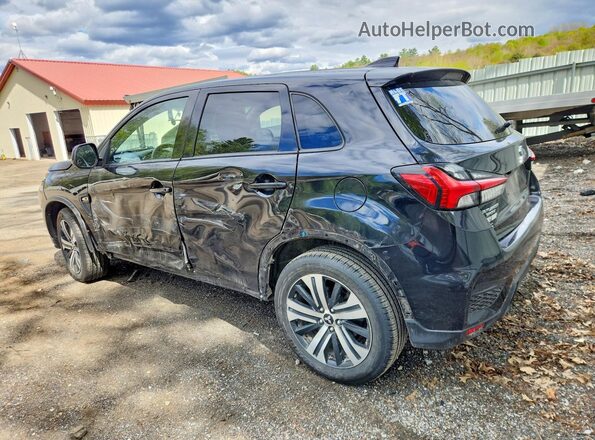 JA4AP3AU7LU012852 2020 MITSUBISHI OUTLANDER Black Задня ліва чверть