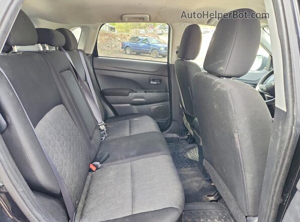 JA4AP3AU7LU012852 2020 MITSUBISHI OUTLANDER Black Вид задньої частини салону