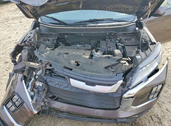 JA4AP3AU9LU011217 2020 MITSUBISHI OUTLANDER Brown Vista del compartimento del motor