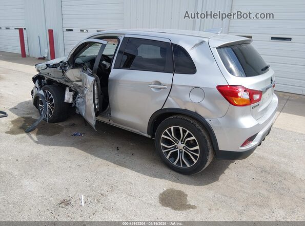 JA4AP3AUXKU015159 2019 MITSUBISHI OUTLANDER SPORT Silver უკანა მარცხენა