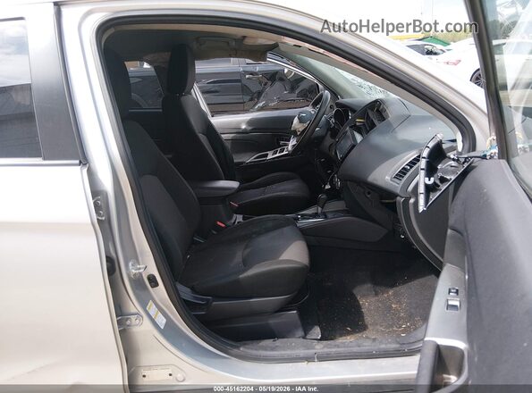 JA4AP3AUXKU015159 2019 MITSUBISHI OUTLANDER SPORT Silver წინა სალონის ხედი