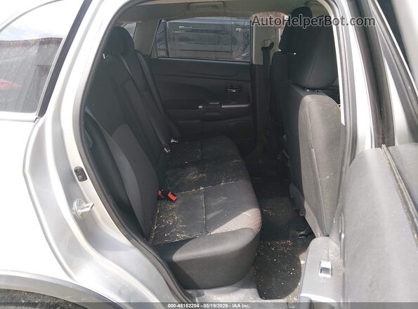 JA4AP3AUXKU015159 2019 MITSUBISHI OUTLANDER SPORT Silver VIN კოდის სტიკერის ხედი