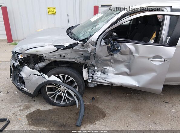 JA4AP3AUXKU015159 2019 MITSUBISHI OUTLANDER SPORT Silver წინა ხედი