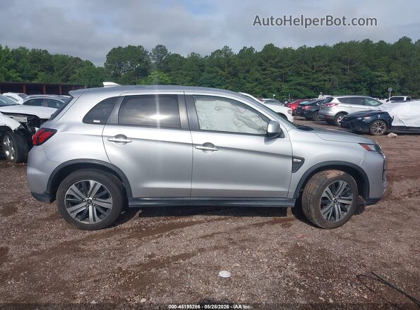 JA4AP3AUXLU017785 2020 MITSUBISHI OUTLANDER SPORT Silver უკანა სალონის ხედი