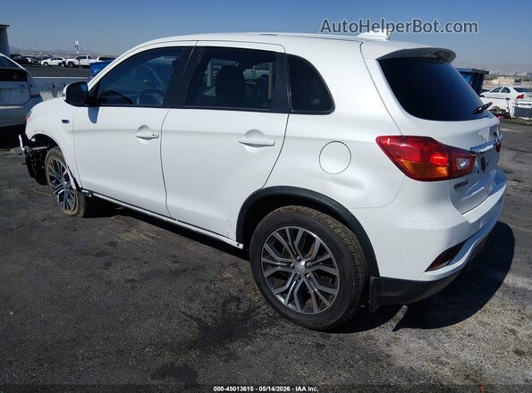 JA4AP3AW1JU005331 2018 MITSUBISHI OUTLANDER SPORT White Rear left