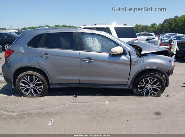 JA4AP3AW2JU024258 2018 MITSUBISHI OUTLANDER SPORT Gray Սալոնի 360 աստիճան տեսք