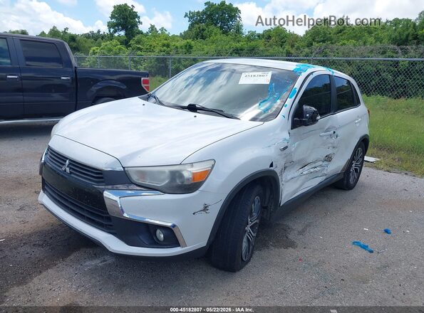 JA4AP3AW4HZ018460 2017 MITSUBISHI OUTLANDER SPORT White Vista tres cuartos delantera izquierda