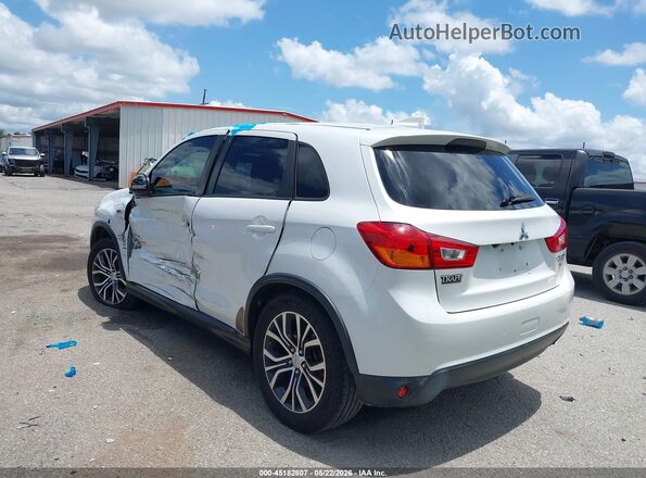 JA4AP3AW4HZ018460 2017 MITSUBISHI OUTLANDER SPORT White Trasero izquierdo