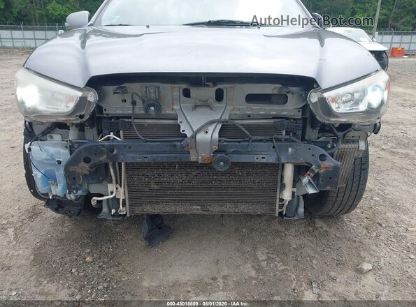 JA4AP3AW6JU015336 2018 MITSUBISHI OUTLANDER SPORT Gray Widok z przodu