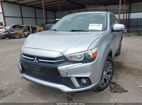 JA4AP3AW6JZ035718 2018 MITSUBISHI OUTLANDER SPORT Silver Przód lewy