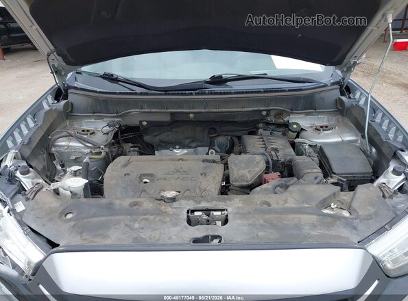 JA4AP3AW6JZ035718 2018 MITSUBISHI OUTLANDER SPORT Silver Widok z tyłu