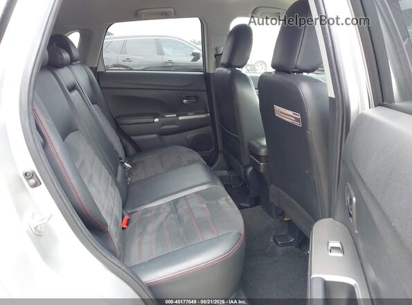 JA4AP3AW6JZ035718 2018 MITSUBISHI OUTLANDER SPORT Silver Widok naklejki z numerem VIN