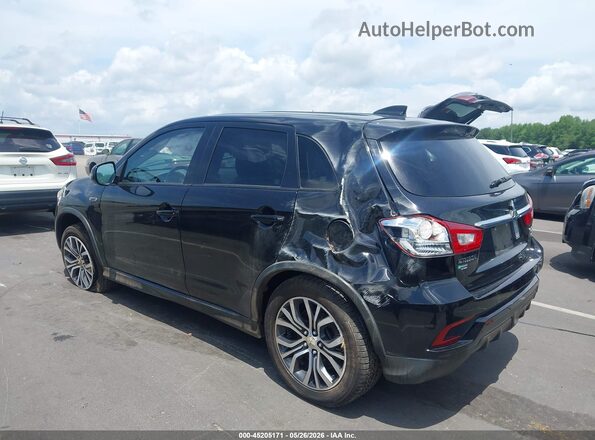 JA4AP3AW9JZ034126 2018 MITSUBISHI OUTLANDER SPORT Black Հետևի ձախ