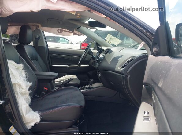 JA4AP3AW9JZ034126 2018 MITSUBISHI OUTLANDER SPORT Black Սալոնի դիմացի տեսք