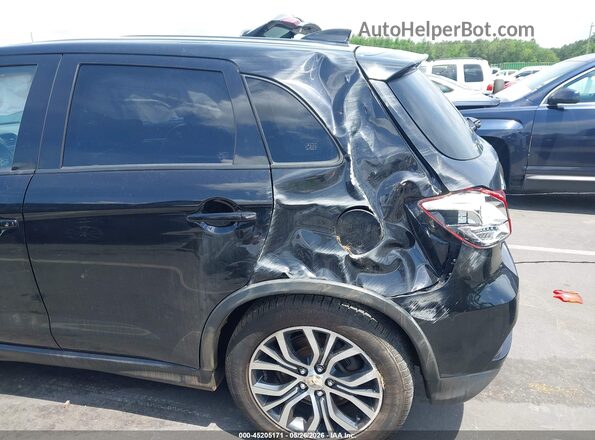 JA4AP3AW9JZ034126 2018 MITSUBISHI OUTLANDER SPORT Black Դիմացի տեսք