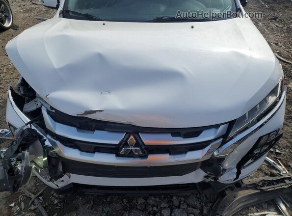 JA4AP4AU3LU024180 2020 MITSUBISHI OUTLANDER White ძრავის განყოფილების ხედი