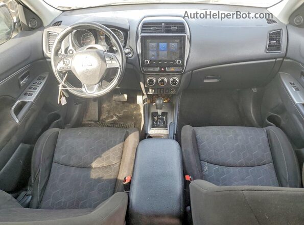 JA4AP4AU3LU024180 2020 MITSUBISHI OUTLANDER White წინა პანელის ხედი