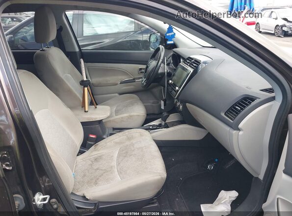 JA4AP4AU4LU001619 2020 MITSUBISHI OUTLANDER SPORT Gray Вид салону спереду