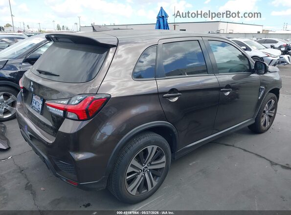 JA4AP4AU4LU001619 2020 MITSUBISHI OUTLANDER SPORT Gray Задня права чверть