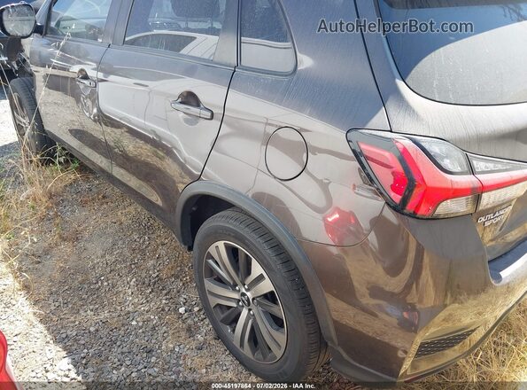 JA4AP4AU4LU001619 2020 MITSUBISHI OUTLANDER SPORT Gray Задня ліва чверть