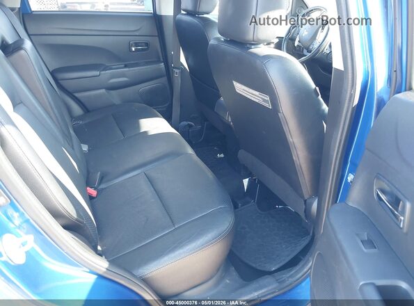 JA4AP4AW6GZ030940 2016 MITSUBISHI OUTLANDER SPORT Blue Vista de la etiqueta del VIN