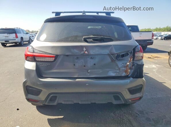 JA4APUAU0MU006141 2021 MITSUBISHI OUTLANDER Gray 