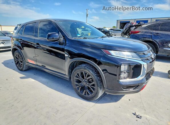 JA4APUAU2MU014936 2021 MITSUBISHI OUTLANDER Black 