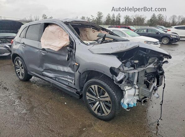 JA4APUAU8MU036729 2021 MITSUBISHI OUTLANDER Silver Առջևի աջ