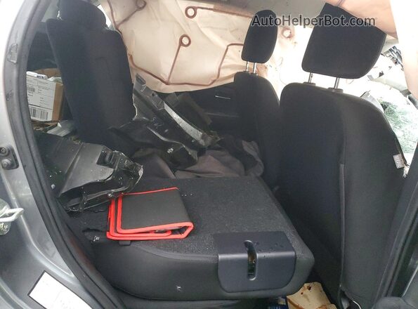JA4APUAU8MU036729 2021 MITSUBISHI OUTLANDER Silver Հետևի նստատեղերի տեսք