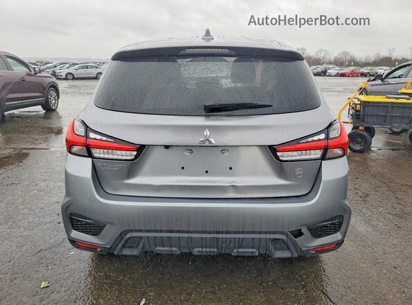 JA4APUAU8MU036729 2021 MITSUBISHI OUTLANDER Silver Հետևի տեսք