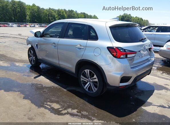 JA4APVAU2NU023899 2022 MITSUBISHI OUTLANDER SPORT Silver Հետևի ձախ