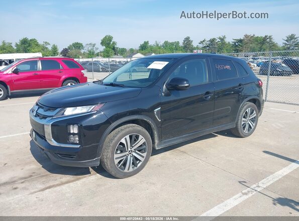 JA4APVAU7MU011620 2021 MITSUBISHI OUTLANDER SPORT Black Przód lewy