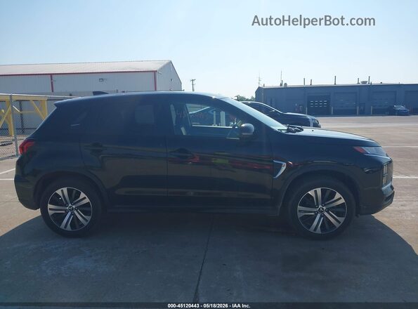 JA4APVAU7MU011620 2021 MITSUBISHI OUTLANDER SPORT Black Widok wnętrza z tyłu