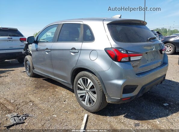 JA4APVAU7MU015666 2021 MITSUBISHI OUTLANDER SPORT Gray Rear left