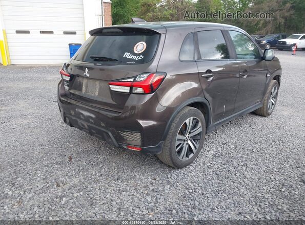 JA4AR3AU0LU006255 2020 MITSUBISHI OUTLANDER SPORT Коричневый Задняя правая четверть