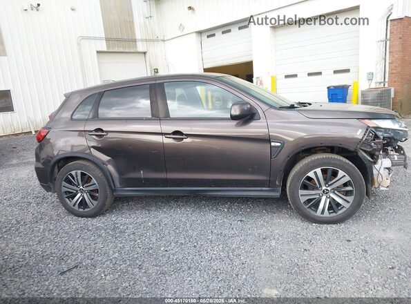 JA4AR3AU0LU006255 2020 MITSUBISHI OUTLANDER SPORT Коричневый Вид задней части салона