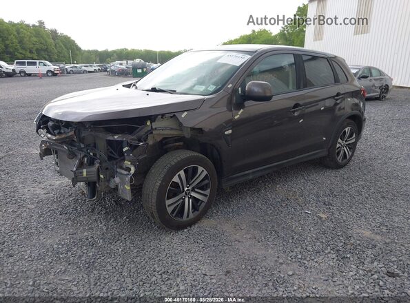 JA4AR3AU0LU006255 2020 MITSUBISHI OUTLANDER SPORT Коричневый Передняя левая четверть