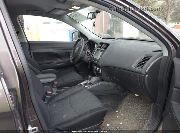 JA4AR3AU0LU006255 2020 MITSUBISHI OUTLANDER SPORT Коричневый Вид салона спереди