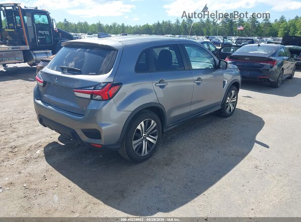 JA4AR3AU0LU016235 2020 MITSUBISHI OUTLANDER SPORT Серебряный Задняя правая четверть
