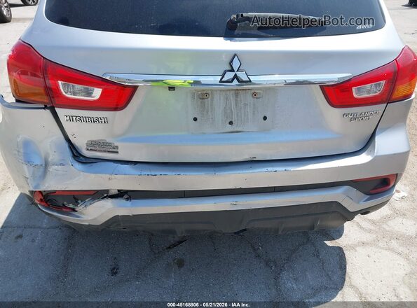 JA4AR3AU1JU017780 2018 MITSUBISHI OUTLANDER SPORT Silver Front view