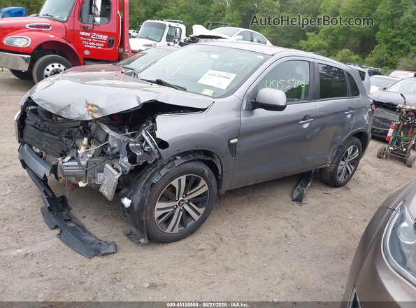 JA4AR3AU2LU004426 2020 MITSUBISHI OUTLANDER SPORT Gray წინა მარცხენა ხედი სამი მეოთხედიდან