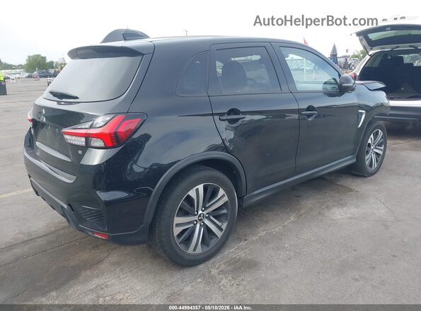 JA4AR3AU3LU018061 2020 MITSUBISHI OUTLANDER SPORT Black უკანა მარჯვენა