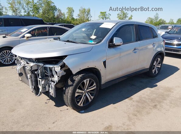 JA4AR3AU4LU025665 2020 MITSUBISHI OUTLANDER SPORT Silver Vista tres cuartos delantera izquierda