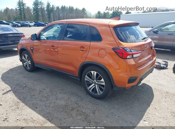 JA4AR3AU5LU022371 2020 MITSUBISHI OUTLANDER SPORT Оранжевый Задняя левая четверть