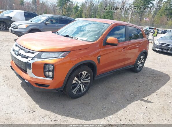 JA4AR3AU5LU022371 2020 MITSUBISHI OUTLANDER SPORT Оранжевый Передняя левая четверть