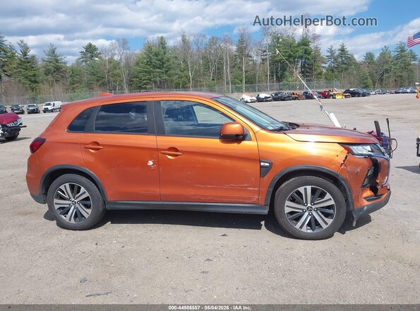 JA4AR3AU5LU022371 2020 MITSUBISHI OUTLANDER SPORT Оранжевый Вид задней части салона
