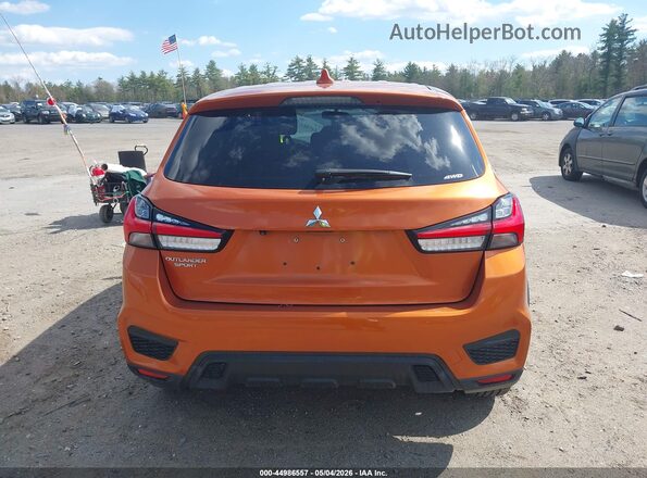 JA4AR3AU5LU022371 2020 MITSUBISHI OUTLANDER SPORT Оранжевый 