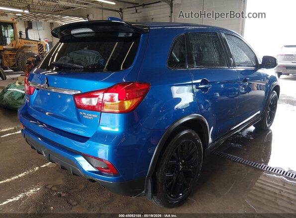 JA4AR3AU7JU008193 2018 MITSUBISHI OUTLANDER SPORT Blue 