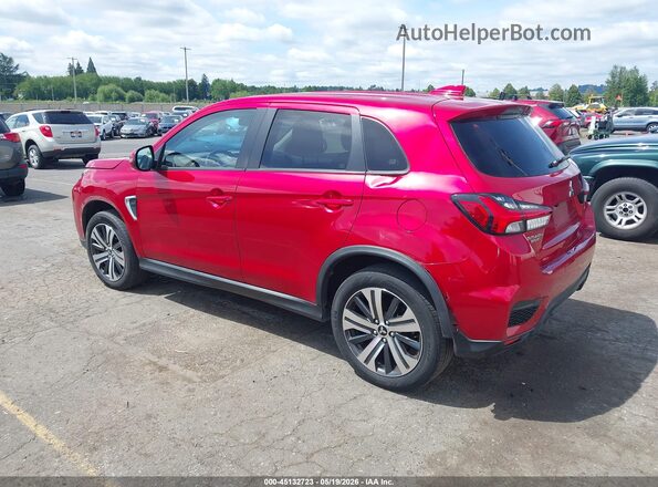 JA4AR3AU9LU017335 2020 MITSUBISHI OUTLANDER SPORT Red Rear left
