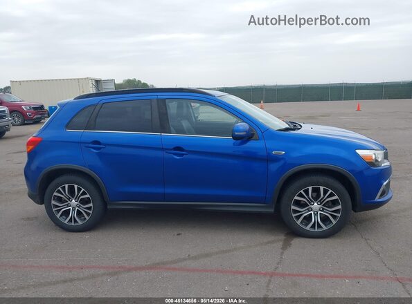 JA4AR4AW2GZ028726 2016 MITSUBISHI OUTLANDER SPORT Blue Rear interior view